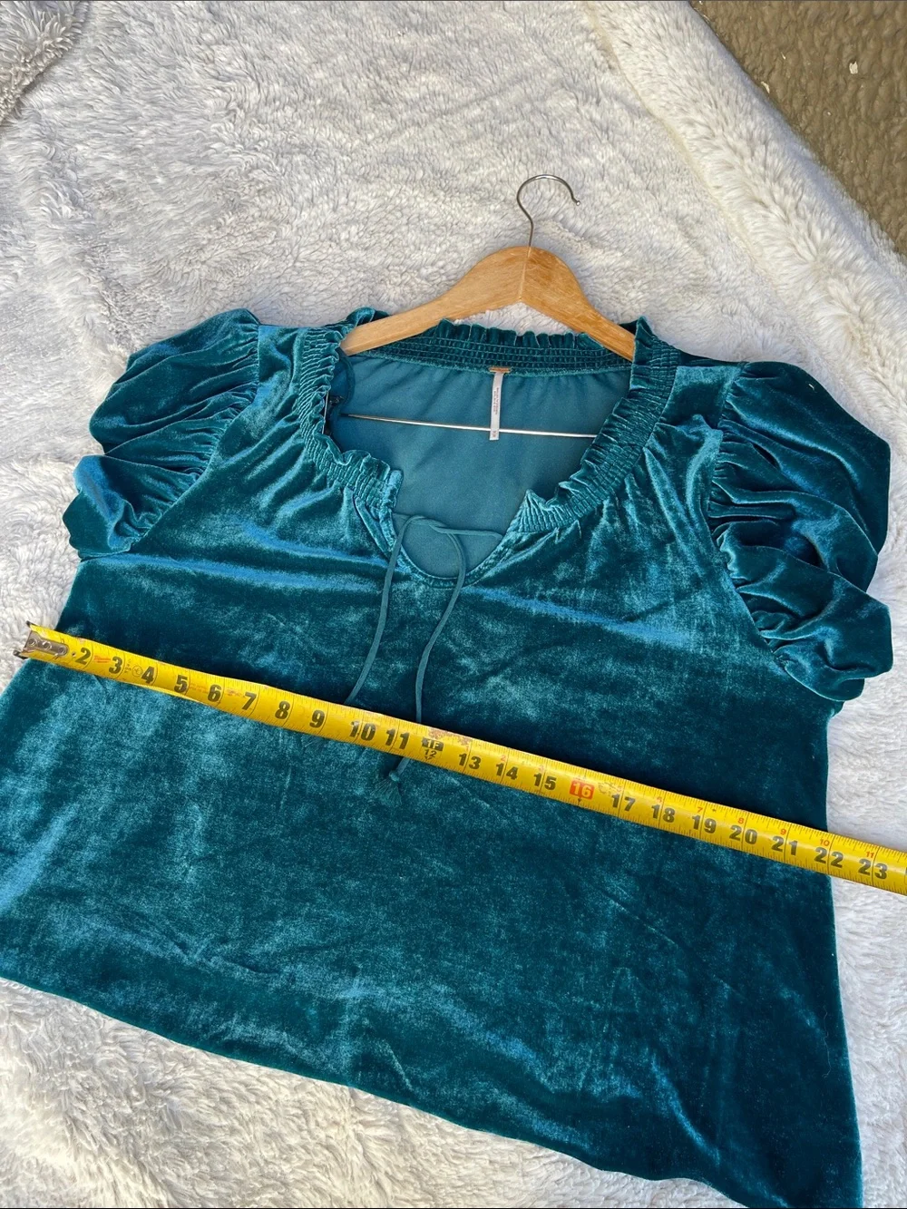 Free People luxurious teal